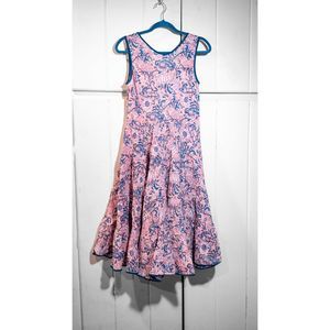Boutique CJ LAINGE PALM BEACH unlabeled hand-blocked cotton tank sundress